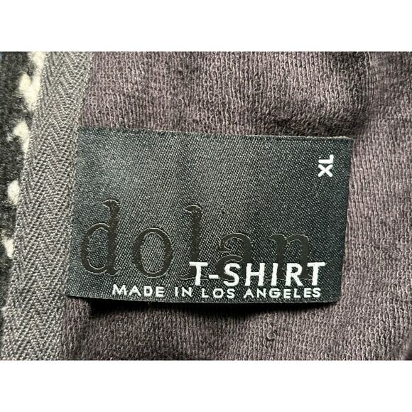 Anthropologie Dolan Knit Sweater Womens Sz XL Black Cardigan Ruana Aztec Tribal - Picture 3 of 7